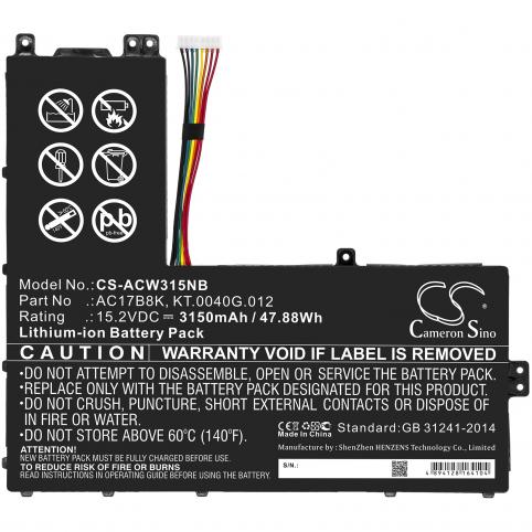 Batterij acer swift 3 sf315-52g-50fh