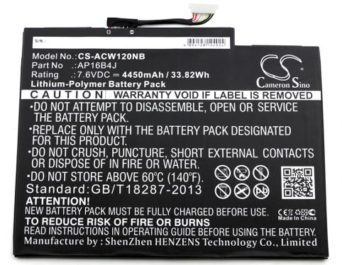 Batterij acer switch 5 sw512-52