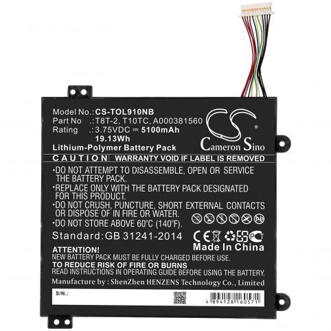 Batterij laptop toshiba satellite click mini l9w b 107