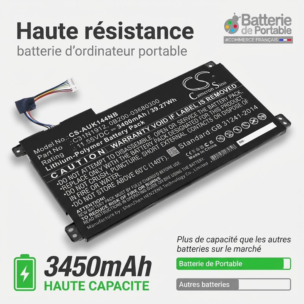 Batterij laptop asus vivobook 14 e410ma bv1169ts