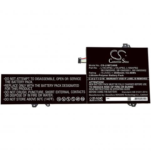 Batterij lenovo ideapad 720s-14ikb 81bd003hge
