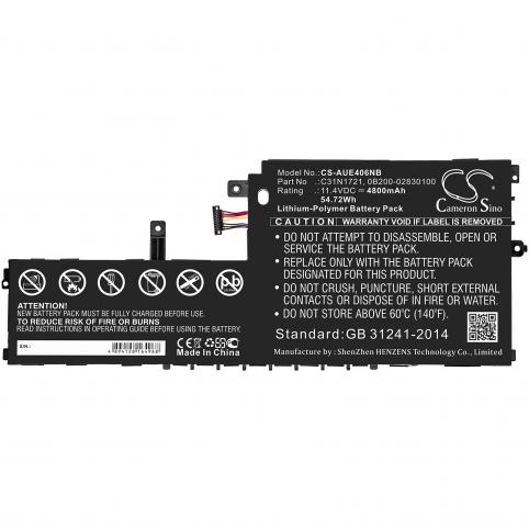 Batterij asus vivobook e406ma bv771ts
