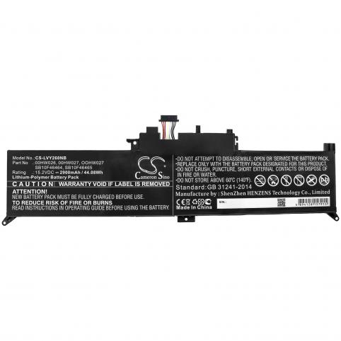 Batterij lenovo thinkpad yoga 260