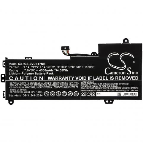 Batterij lenovo ideapad 510s-13ikb-80v0005pmh