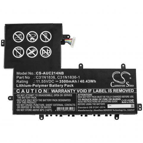 Batterij asus chromebook flip c214ma