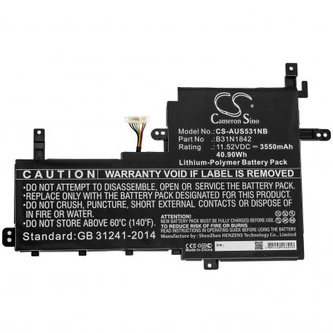 Batterij asus vivobook k513e