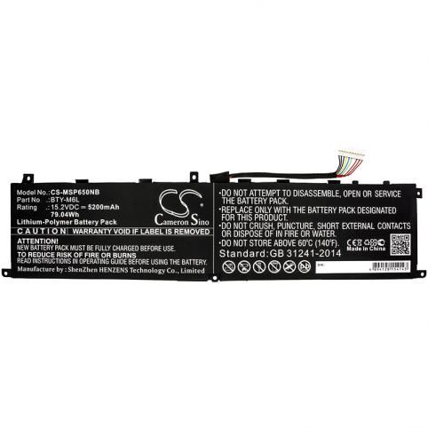 Batterij msi gs75 10sf ms 17g3