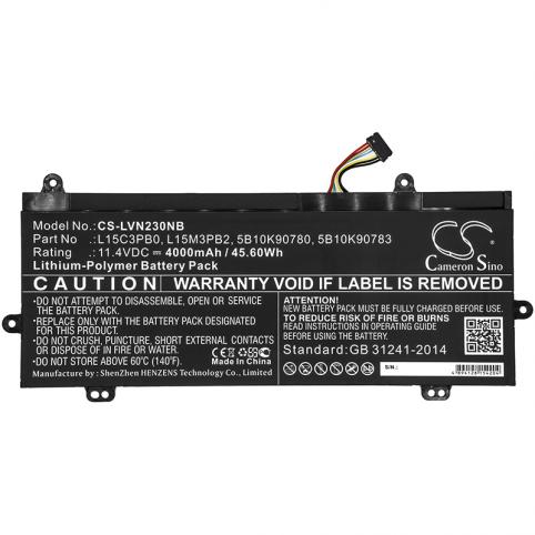 Batterij  lenovo 5b10k90780