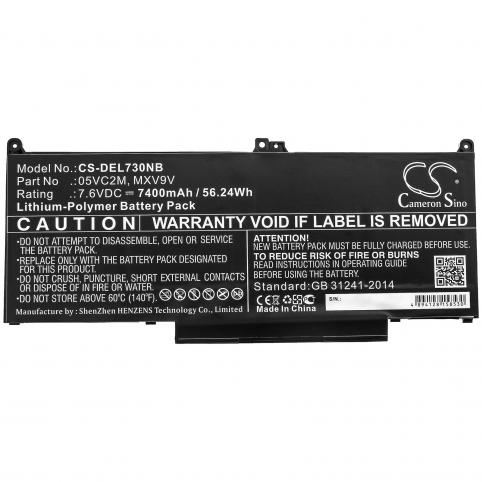 Batterij  dell 05vc2m