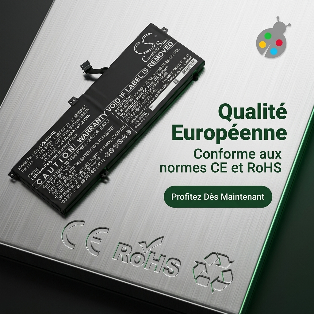 Batterij laptop lenovo thinkpad x390