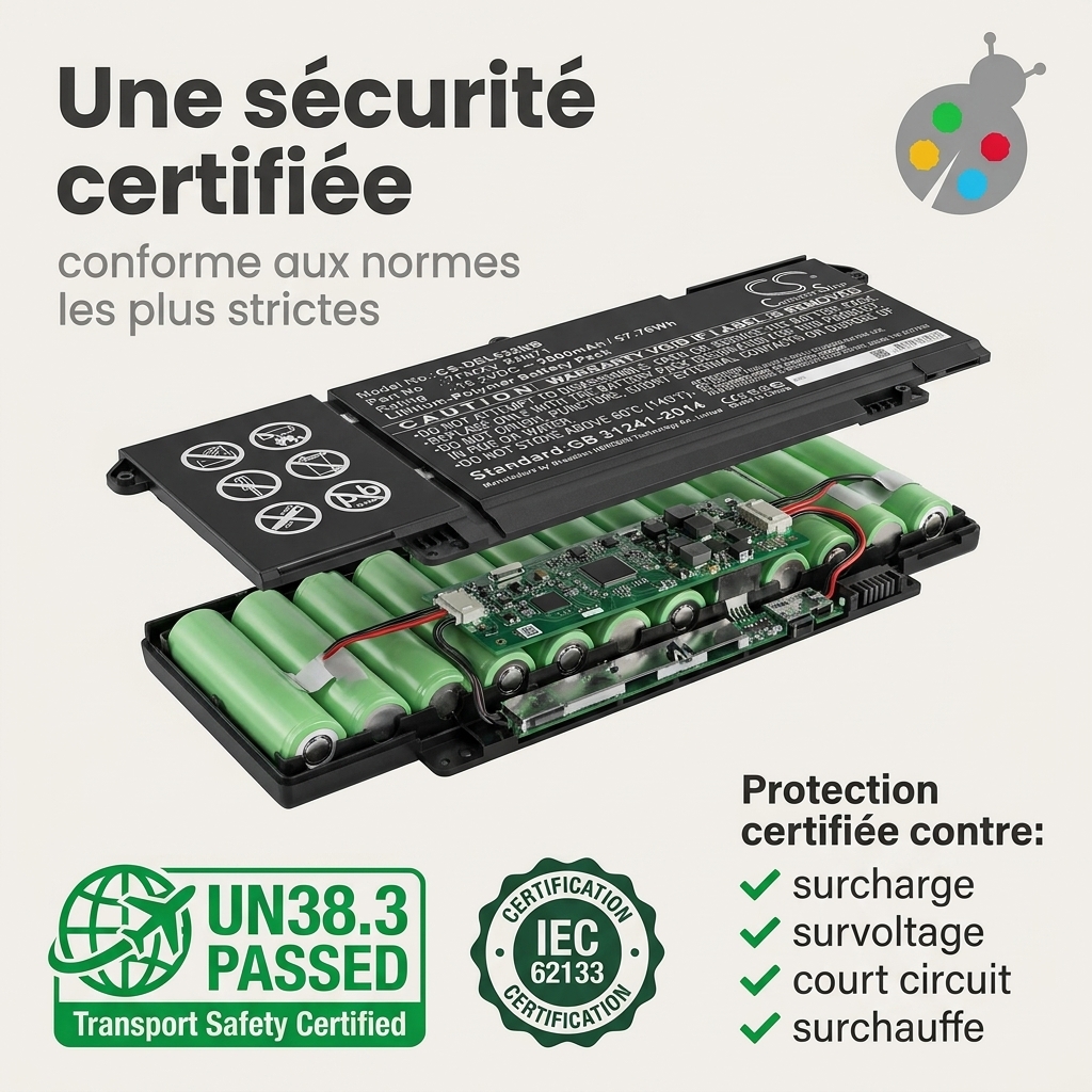 Batterij laptop dell latitude 7420