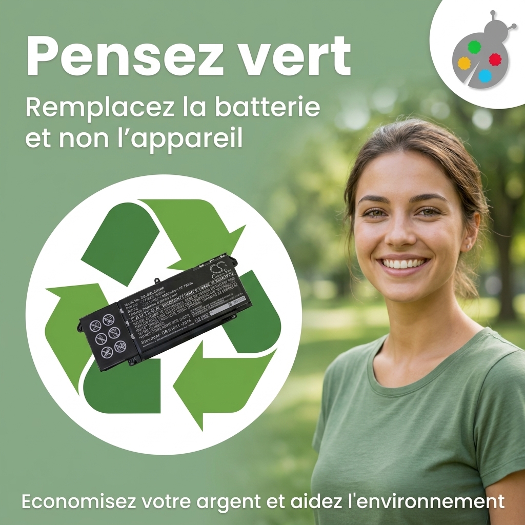 Batterij laptop dell latitude 7420