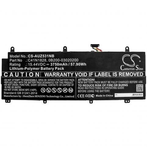Batterij laptop asus rog zephyrus s gx531gw-es006t