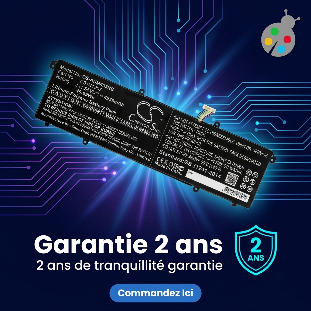 Batterij laptop asus vivobook 15 oled x1505va