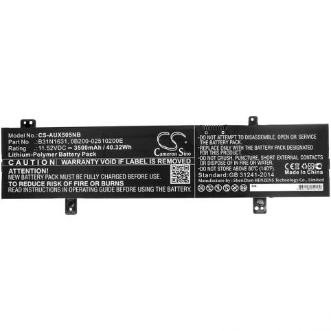 Batterij asus vivobook r504za ej400t