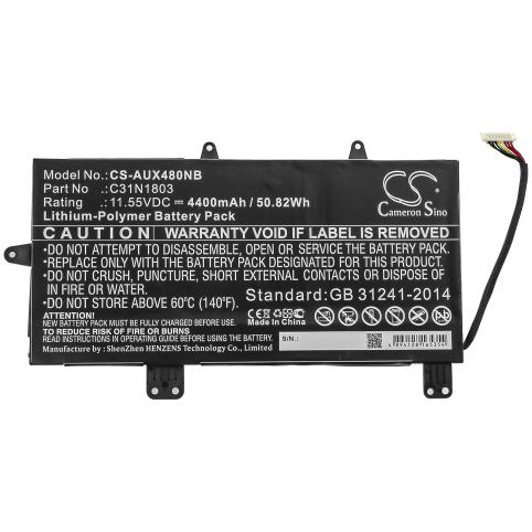 Batterij laptop asus zenbook pro 14 ux480fd