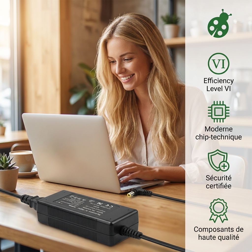 Oplader laptop essentielb smart mouv 1401
