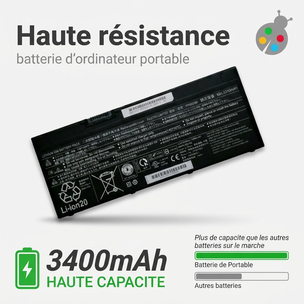 Batterij laptop fujitsu lifebook e459