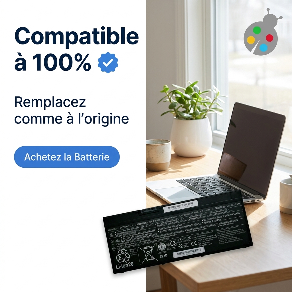 Batterij laptop fujitsu lifebook e459