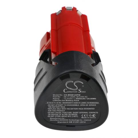 Batterij hulpmiddelen portatif milwaukee m12 ic 0  s 