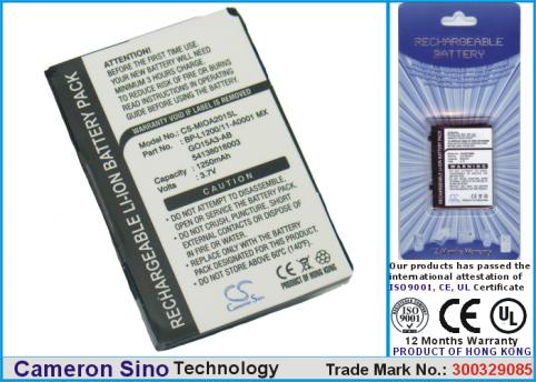 Batterij  smartphone mitac mio mio 180