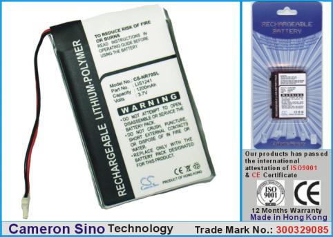 Batterie pour pda smartphone sony clie peg nx73v