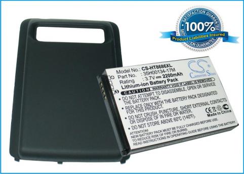 Batterie pour pda smartphone htc batterij wt7