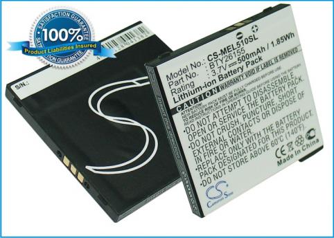 Batterij  smartphone emporia elson el510