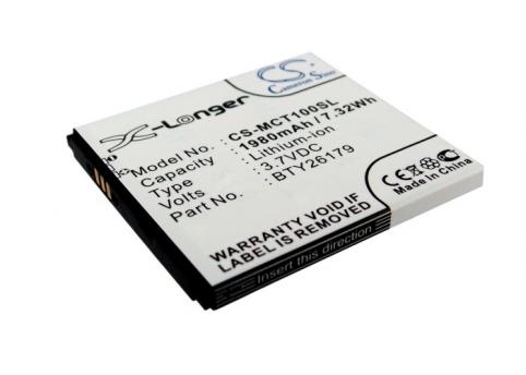 Batterij  smartphone mobistel cynus t1