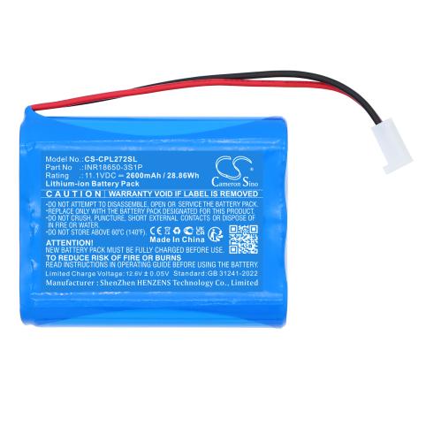 Refc batterij inr18650 3s1p