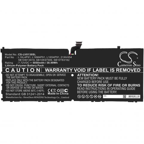 Batterie pour tablette lenovo 01av454 thinkpad x1 3rd batterij