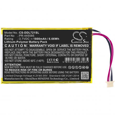 Batterij tablet digiland kb 7