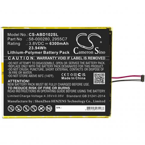 Batterij tablet amazon kindle fire hd 10.1 9th