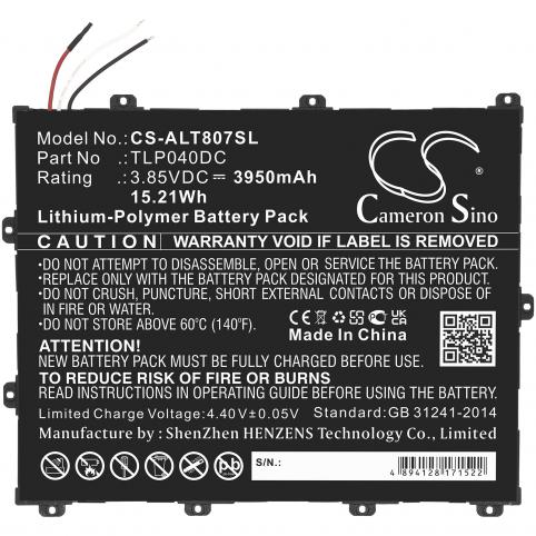 Batterij tablet alcatel ot 8070