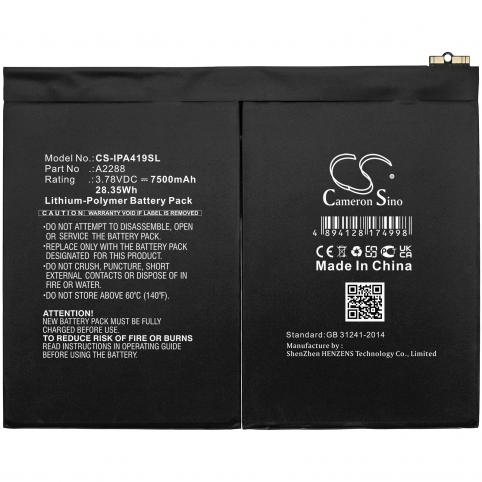 Batterij  apple a2288