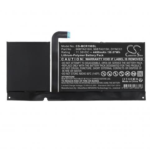 Batterij  microsoft 96bta016h surface pro 8