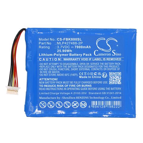 Batterij tablet fieldbook rugline rt86 industrie tablet