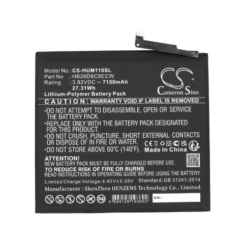 Batterij  huawei hb26d8c8ecw