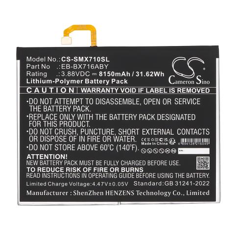 Batterij tablet samsung galaxy tab s9