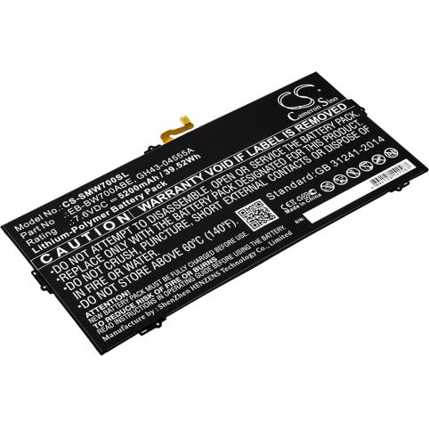 Batterie pour tablette samsung eb bw700abe galaxy tabpro s batterij