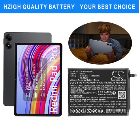 Batterij tablet redmi pad pro