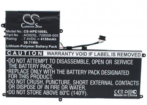 Batterij  hp hstnn c75c