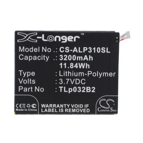 Batterij tablet alcatel p310a