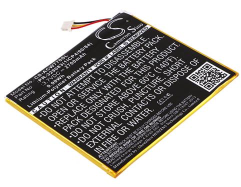 Batterie pour tablette acer batterij refc pr 329083 1icp4 90 84