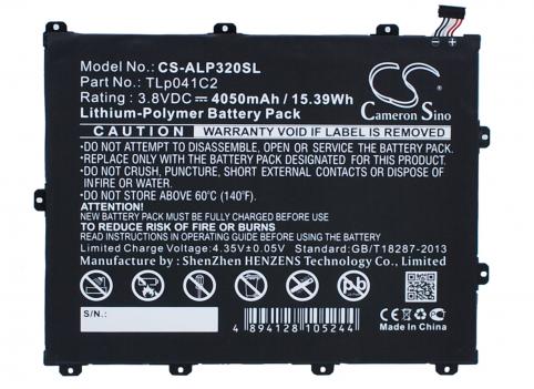 Batterij tablet alcatel one touch pop 8