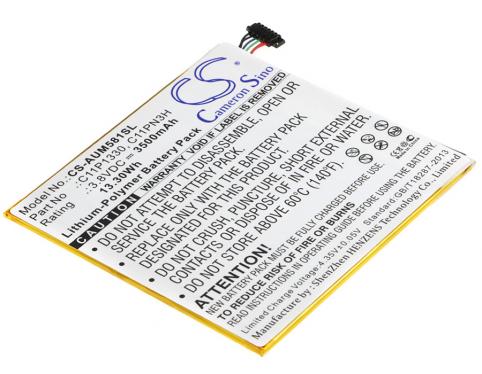 Batterij  asus c11p1330 ast21