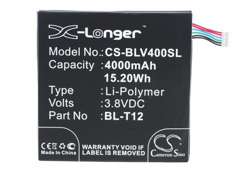 Batterij tablet lg v410