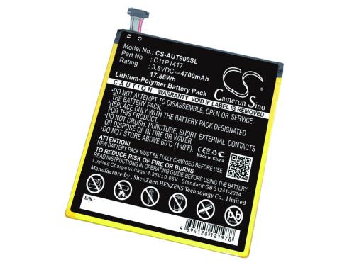 Batterij  asus c11p1417