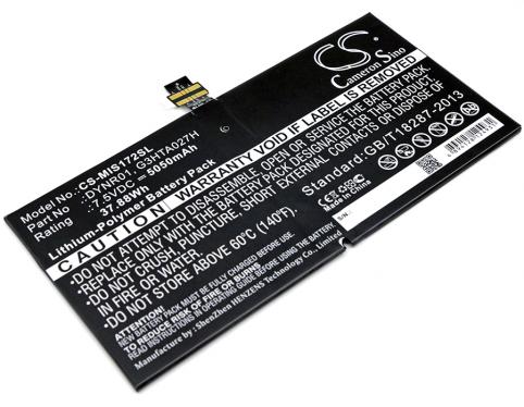Batterie pour tablette microsoft batterij surface 4