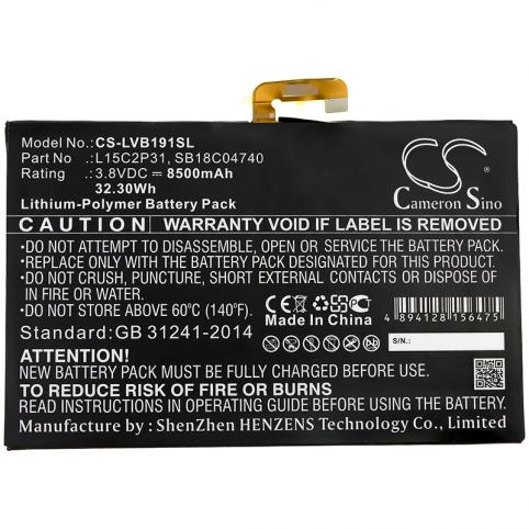 Batterij tablet lenovo yoga book yb1 x91l za160038de 